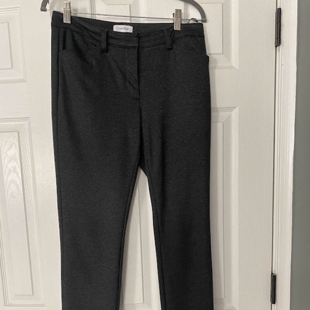 Calvin Klein Gray&Black Dress Pants Sz 6